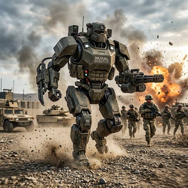 Nural Robotics Military Defense Robot Domain Name